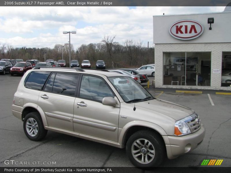 Clear Beige Metallic / Beige 2006 Suzuki XL7 7 Passenger AWD