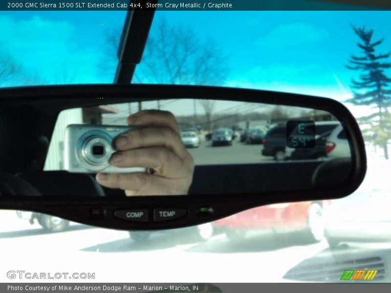 Storm Gray Metallic / Graphite 2000 GMC Sierra 1500 SLT Extended Cab 4x4