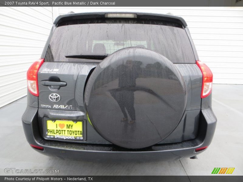 Pacific Blue Metallic / Dark Charcoal 2007 Toyota RAV4 Sport