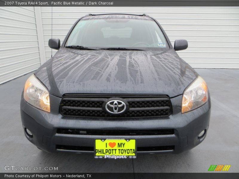 Pacific Blue Metallic / Dark Charcoal 2007 Toyota RAV4 Sport