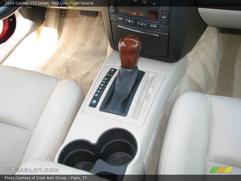Red Line / Light Neutral 2004 Cadillac CTS Sedan