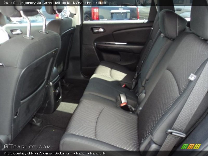 Brilliant Black Crystal Pearl / Black 2011 Dodge Journey Mainstreet