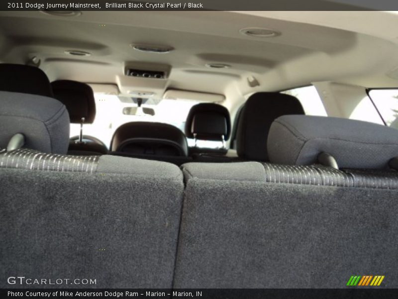 Brilliant Black Crystal Pearl / Black 2011 Dodge Journey Mainstreet