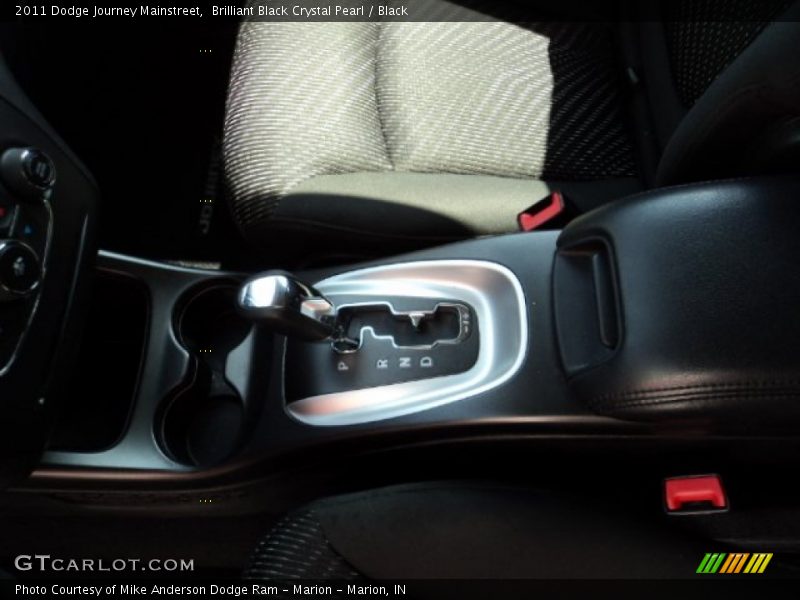 Brilliant Black Crystal Pearl / Black 2011 Dodge Journey Mainstreet