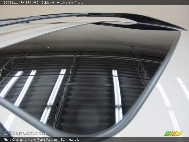 Golden Almond Metallic / Ivory 2008 Lexus RX 350 AWD