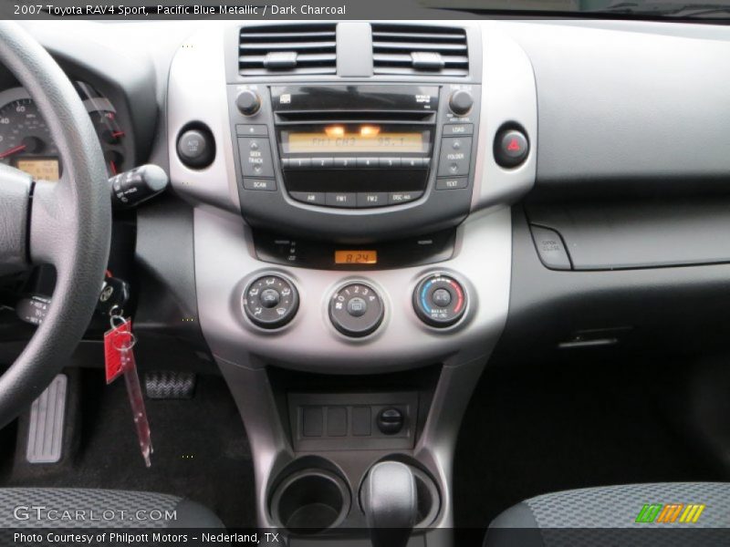 Pacific Blue Metallic / Dark Charcoal 2007 Toyota RAV4 Sport