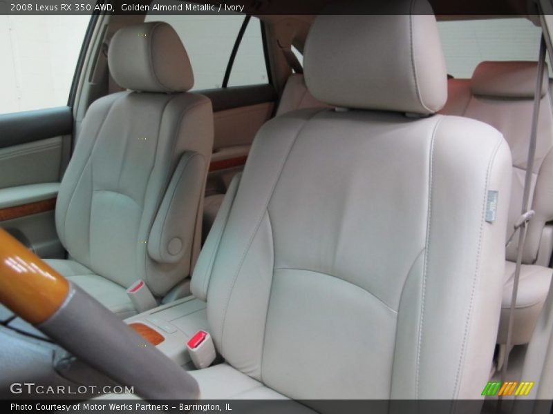 Golden Almond Metallic / Ivory 2008 Lexus RX 350 AWD