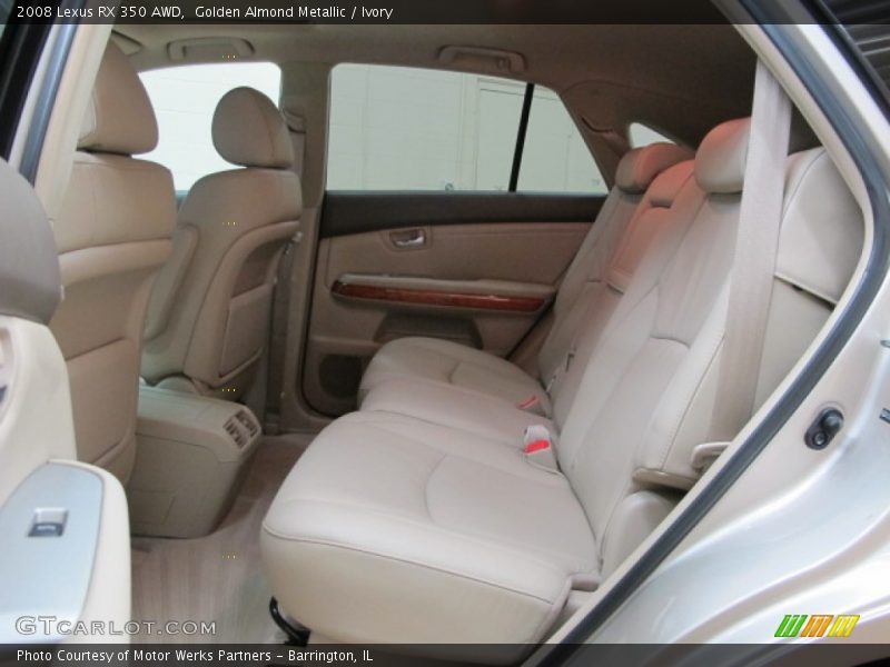 Golden Almond Metallic / Ivory 2008 Lexus RX 350 AWD