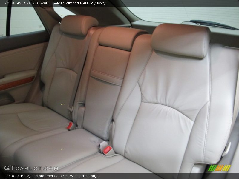 Golden Almond Metallic / Ivory 2008 Lexus RX 350 AWD