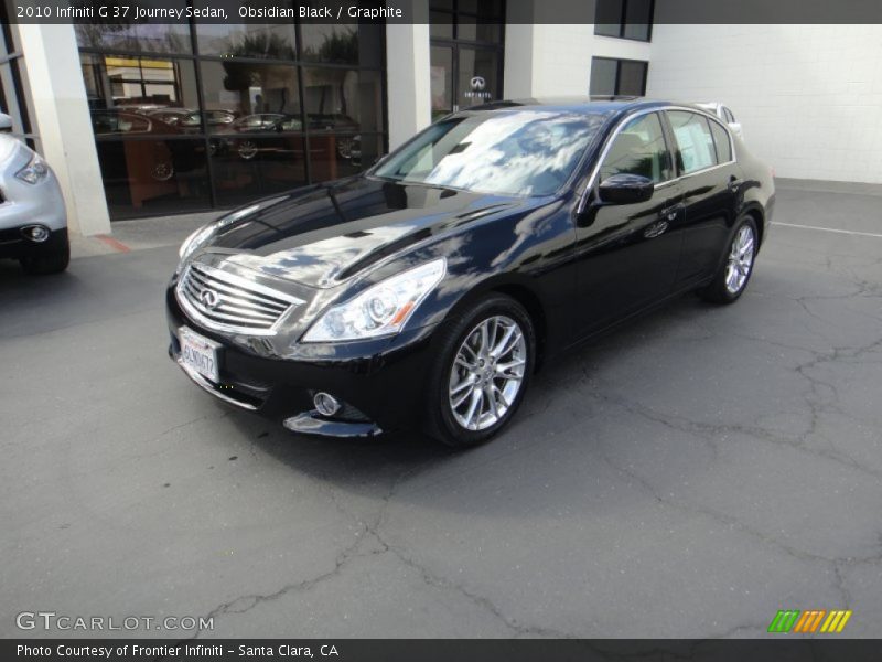 Obsidian Black / Graphite 2010 Infiniti G 37 Journey Sedan