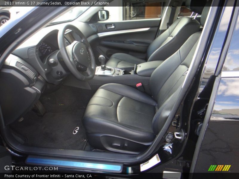 Obsidian Black / Graphite 2010 Infiniti G 37 Journey Sedan