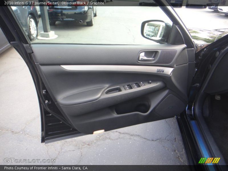 Obsidian Black / Graphite 2010 Infiniti G 37 Journey Sedan