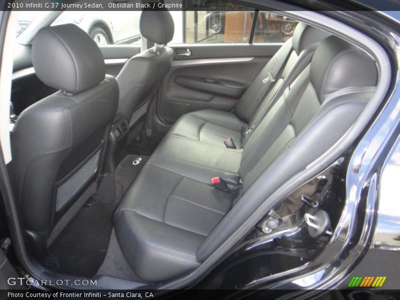 Obsidian Black / Graphite 2010 Infiniti G 37 Journey Sedan