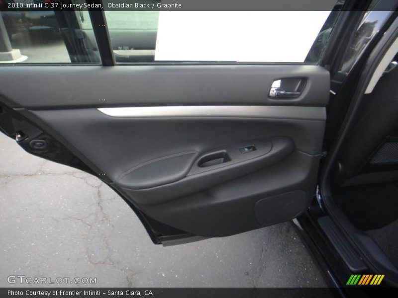 Obsidian Black / Graphite 2010 Infiniti G 37 Journey Sedan