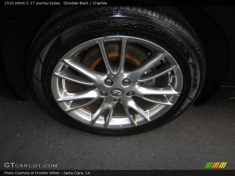 Obsidian Black / Graphite 2010 Infiniti G 37 Journey Sedan
