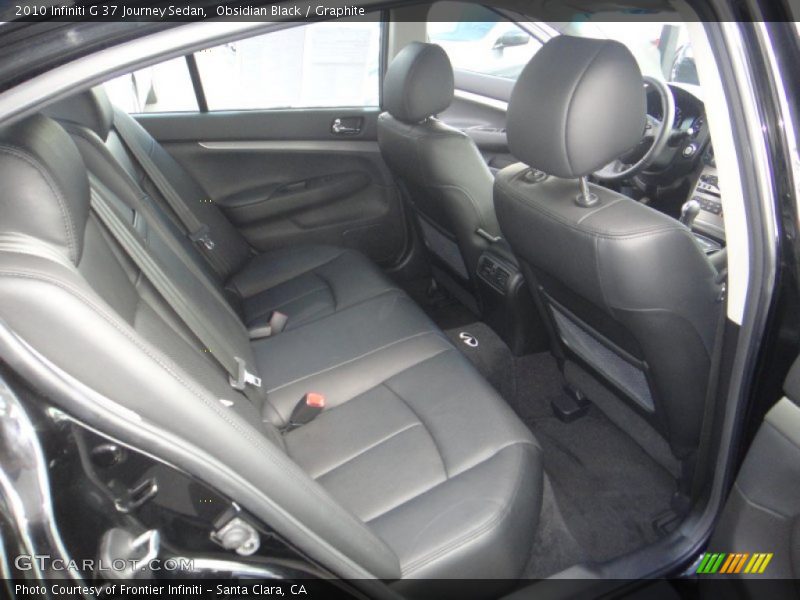 Obsidian Black / Graphite 2010 Infiniti G 37 Journey Sedan