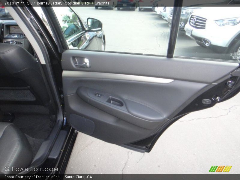 Obsidian Black / Graphite 2010 Infiniti G 37 Journey Sedan