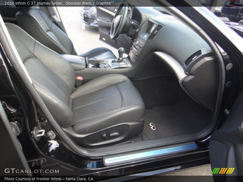 Obsidian Black / Graphite 2010 Infiniti G 37 Journey Sedan