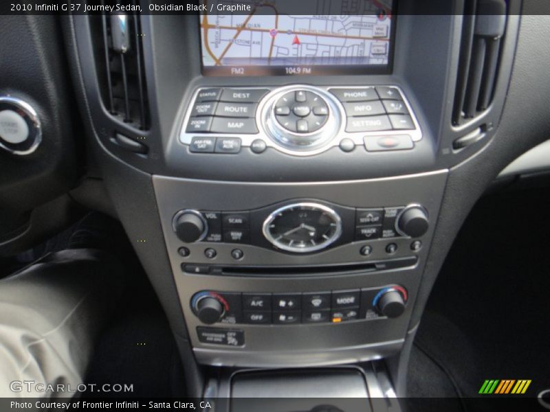 Obsidian Black / Graphite 2010 Infiniti G 37 Journey Sedan