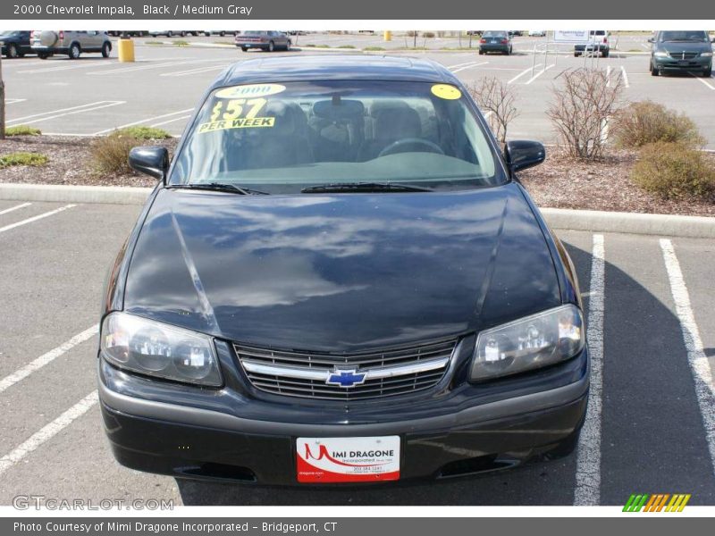 Black / Medium Gray 2000 Chevrolet Impala