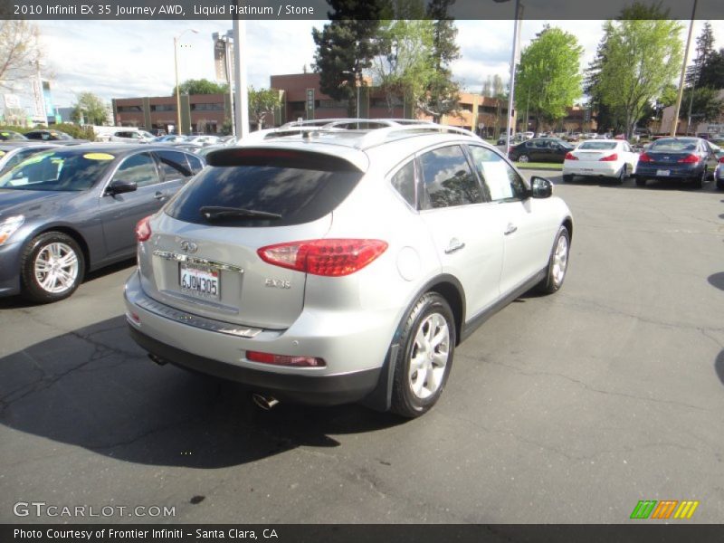 Liquid Platinum / Stone 2010 Infiniti EX 35 Journey AWD