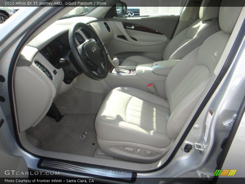 Liquid Platinum / Stone 2010 Infiniti EX 35 Journey AWD