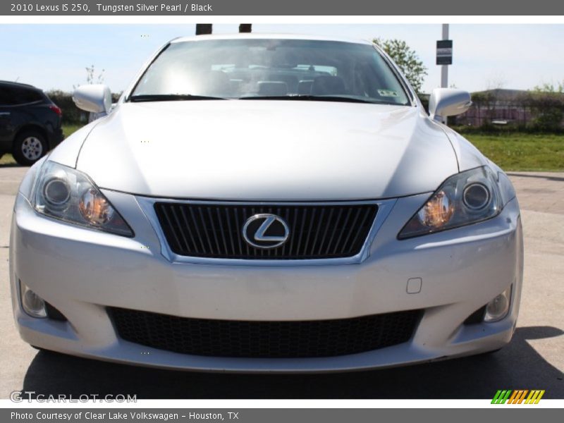 Tungsten Silver Pearl / Black 2010 Lexus IS 250
