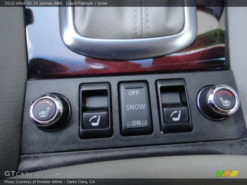 Liquid Platinum / Stone 2010 Infiniti EX 35 Journey AWD