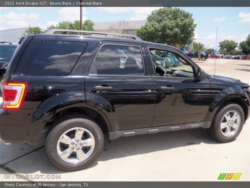 Ebony Black / Charcoal Black 2012 Ford Escape XLT