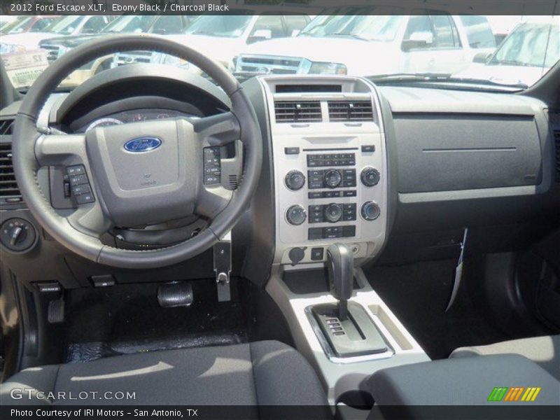 Ebony Black / Charcoal Black 2012 Ford Escape XLT