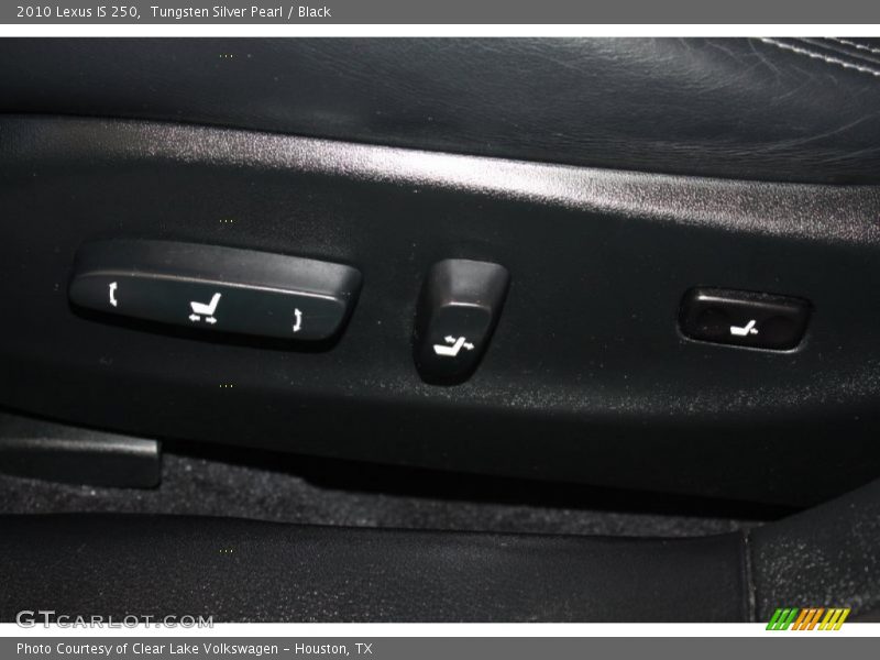 Tungsten Silver Pearl / Black 2010 Lexus IS 250