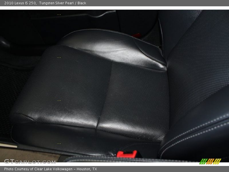 Tungsten Silver Pearl / Black 2010 Lexus IS 250
