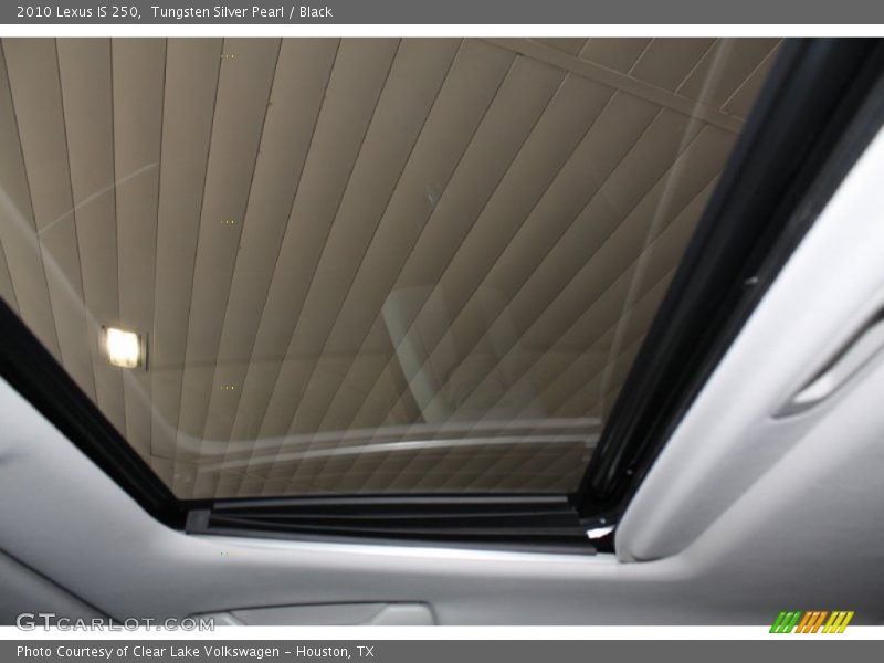 Tungsten Silver Pearl / Black 2010 Lexus IS 250