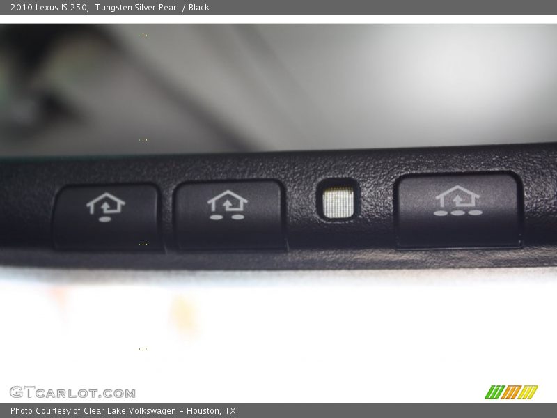 Tungsten Silver Pearl / Black 2010 Lexus IS 250