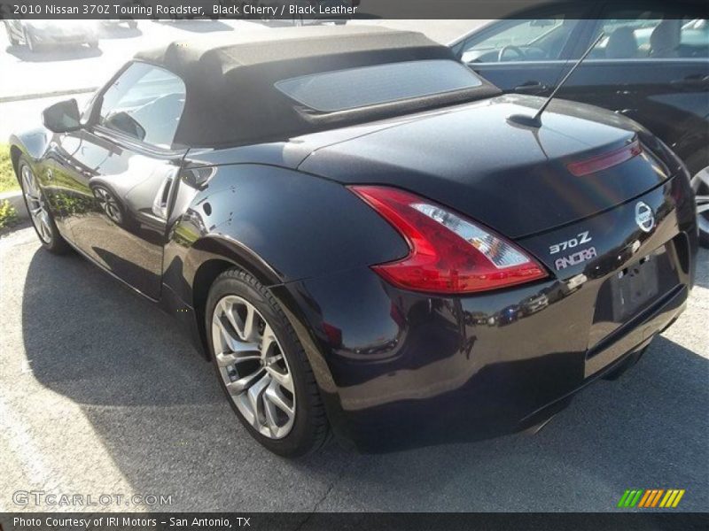Black Cherry / Black Leather 2010 Nissan 370Z Touring Roadster