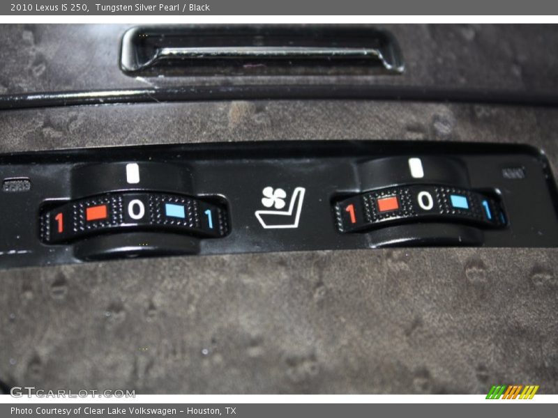 Tungsten Silver Pearl / Black 2010 Lexus IS 250