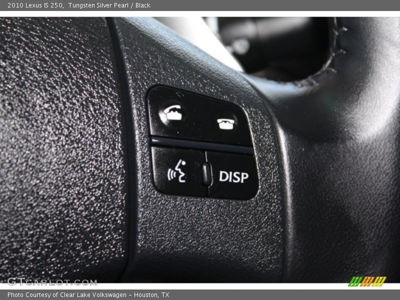 Tungsten Silver Pearl / Black 2010 Lexus IS 250