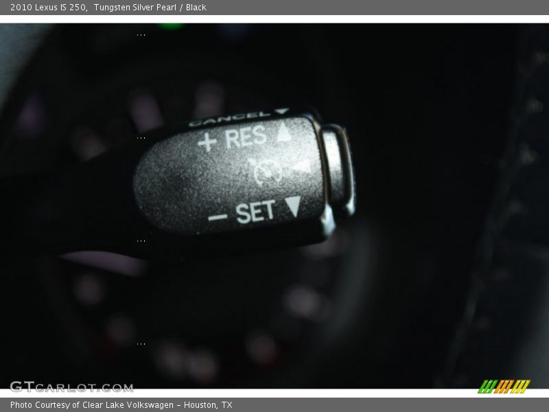 Tungsten Silver Pearl / Black 2010 Lexus IS 250