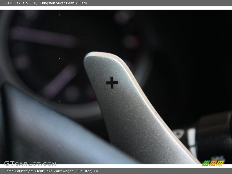 Tungsten Silver Pearl / Black 2010 Lexus IS 250