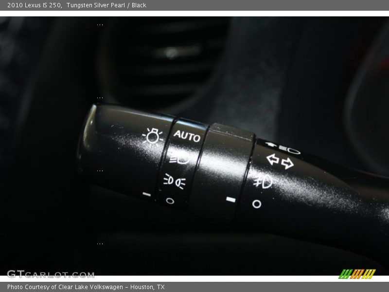 Tungsten Silver Pearl / Black 2010 Lexus IS 250