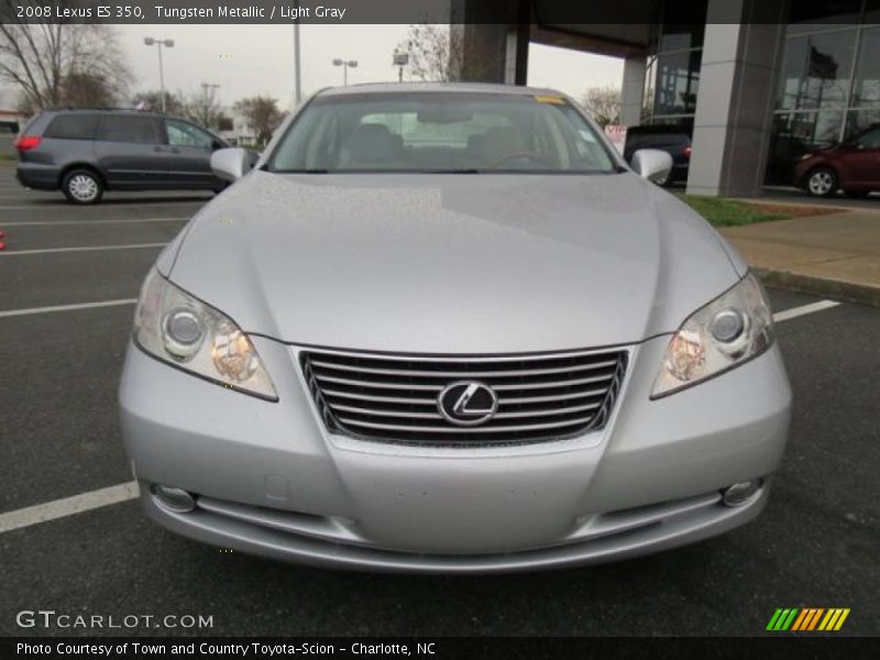 Tungsten Metallic / Light Gray 2008 Lexus ES 350