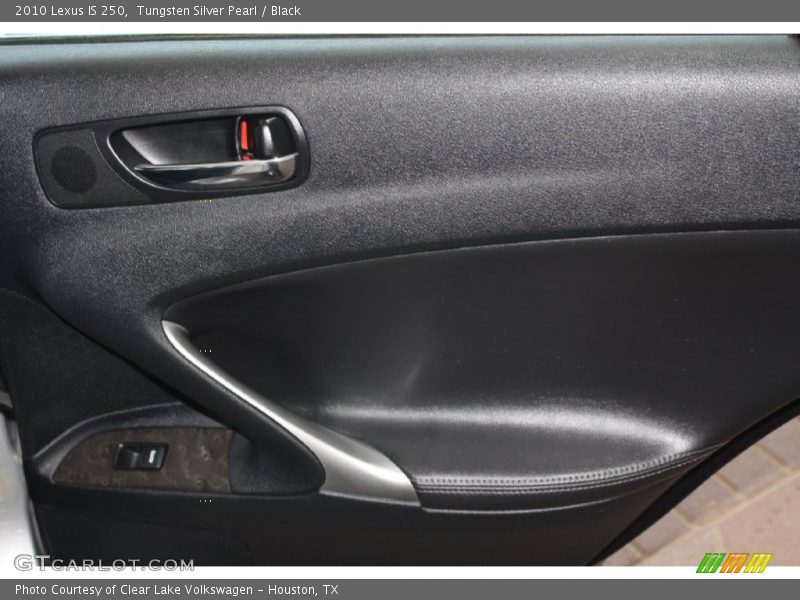 Tungsten Silver Pearl / Black 2010 Lexus IS 250