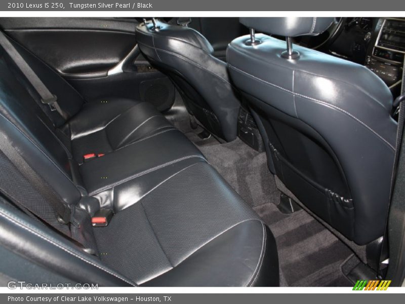 Tungsten Silver Pearl / Black 2010 Lexus IS 250