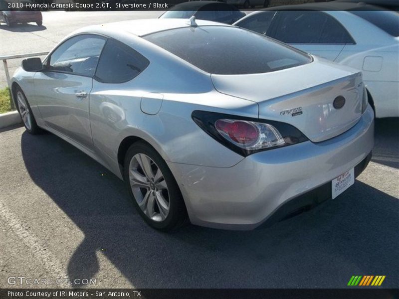 Silverstone / Black 2010 Hyundai Genesis Coupe 2.0T