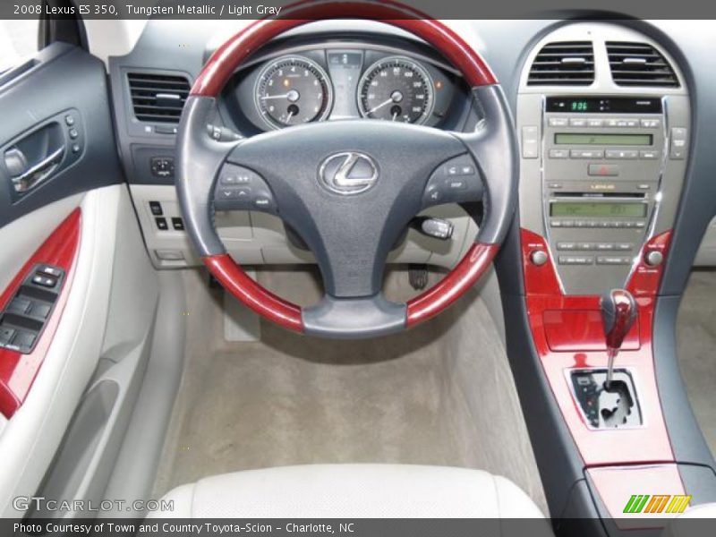 Tungsten Metallic / Light Gray 2008 Lexus ES 350
