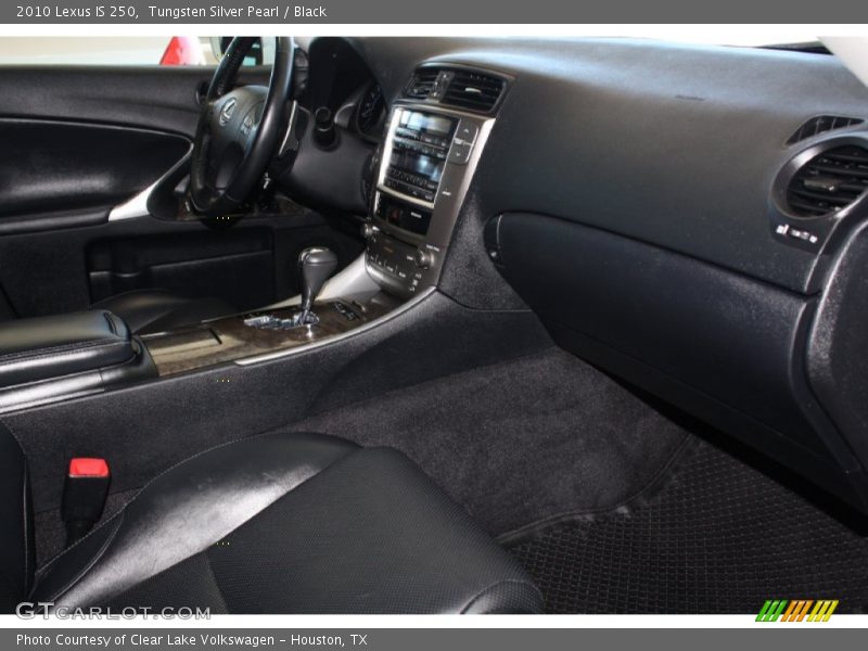 Tungsten Silver Pearl / Black 2010 Lexus IS 250