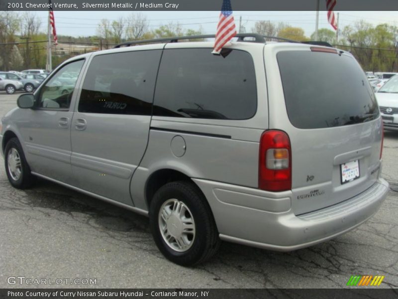 Silvermist Metallic / Medium Gray 2001 Chevrolet Venture