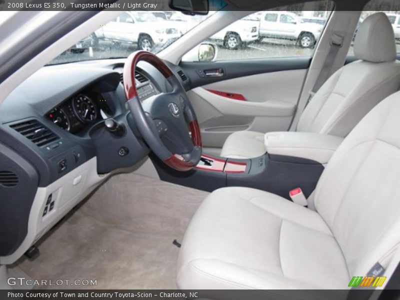 Tungsten Metallic / Light Gray 2008 Lexus ES 350