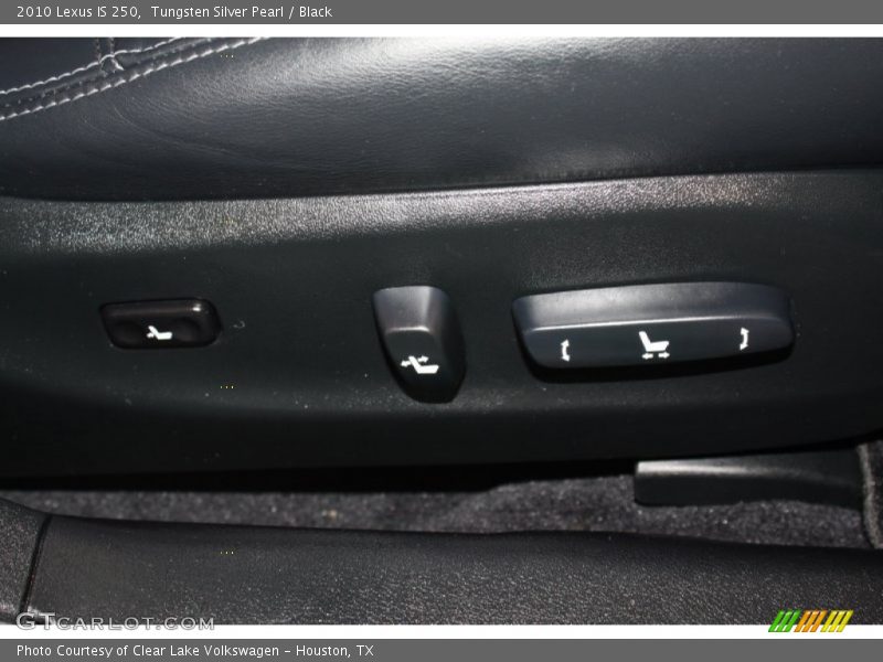 Tungsten Silver Pearl / Black 2010 Lexus IS 250