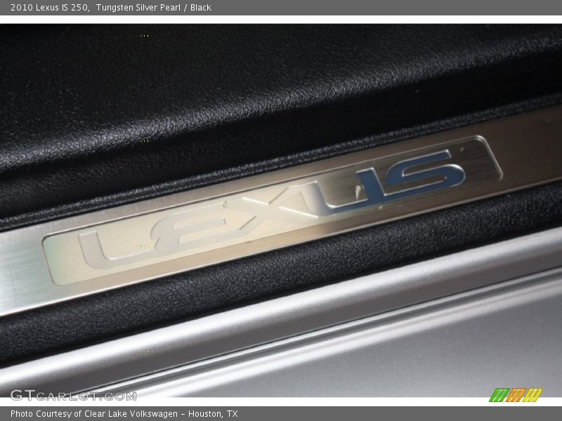 Tungsten Silver Pearl / Black 2010 Lexus IS 250